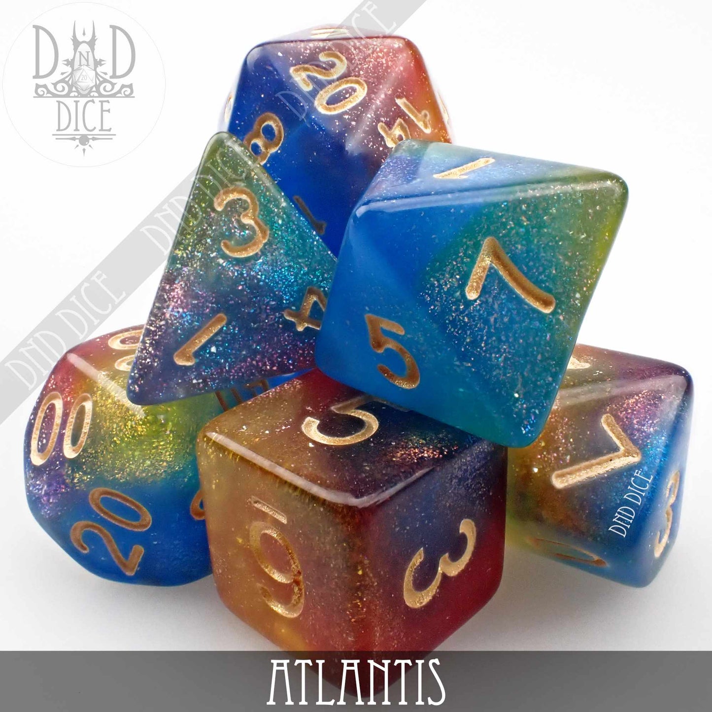 Atlantis Dice Set