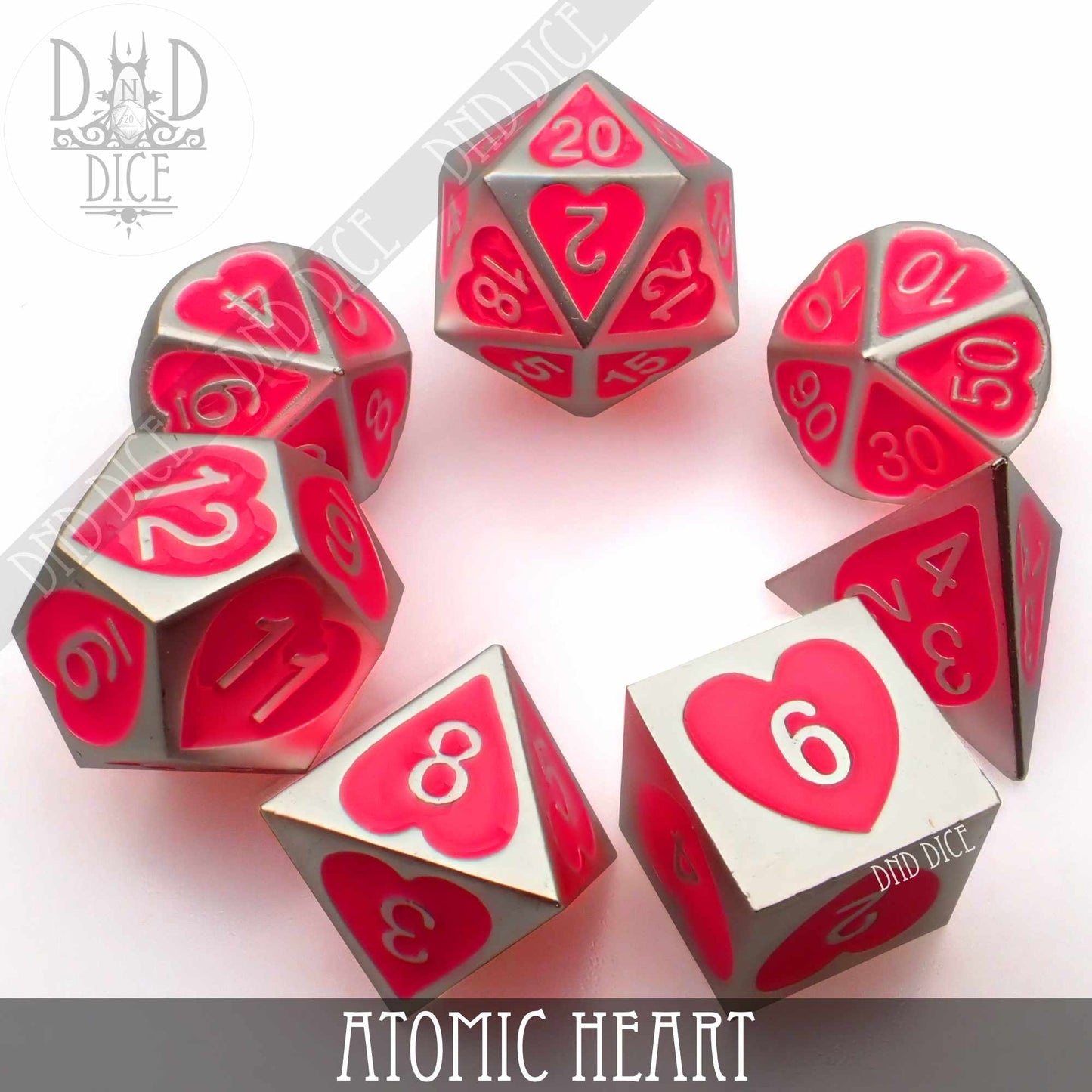 Atomic Heart Metal Dice Set