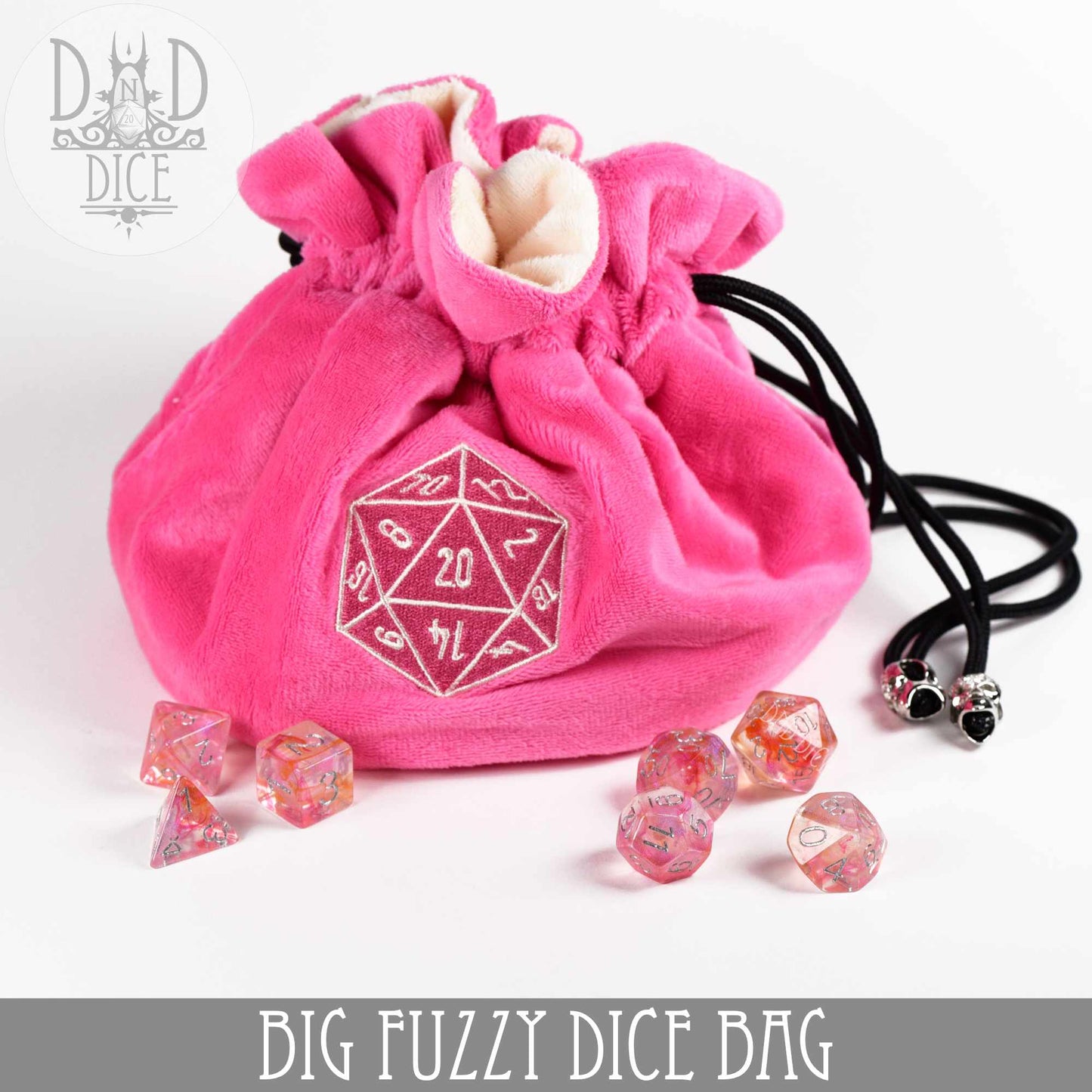 Bolsa de dados Big Fuzzy (6 colores)