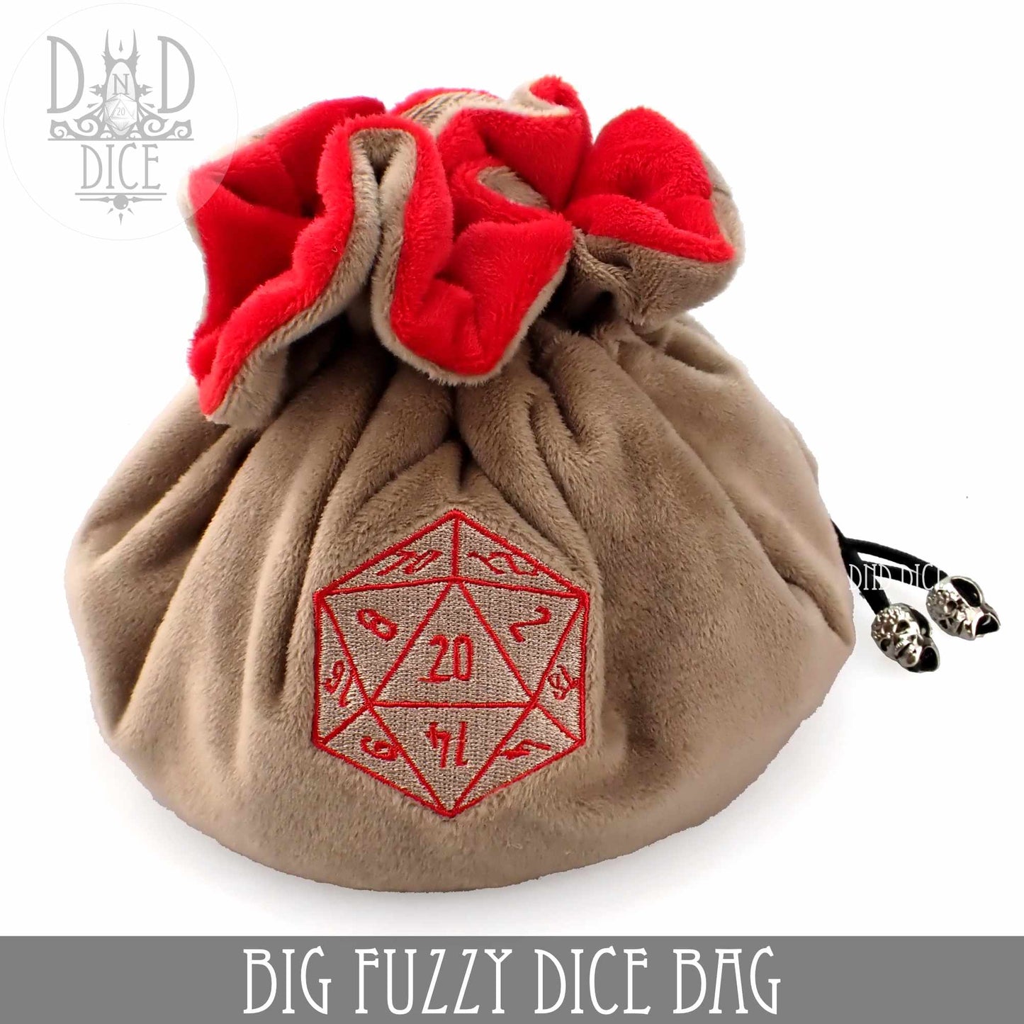 Bolsa de dados Big Fuzzy (6 colores)