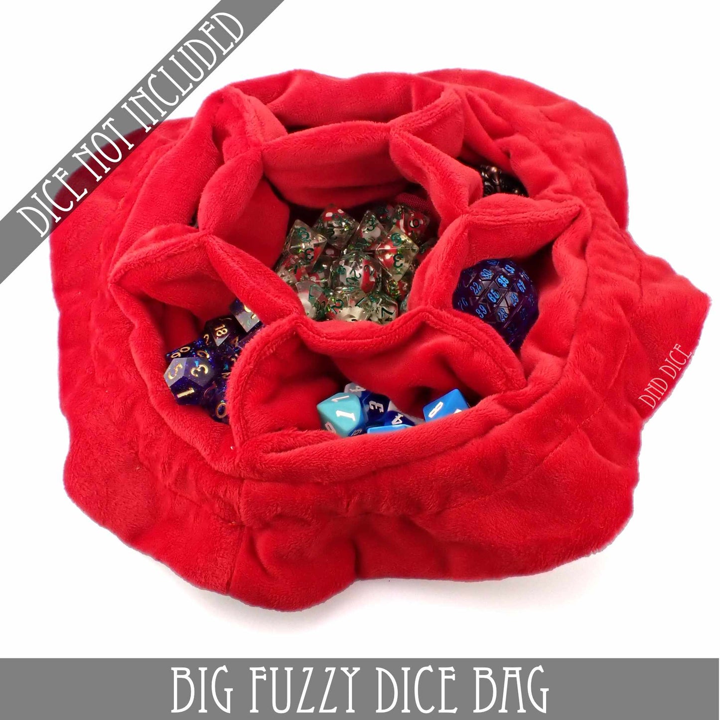 Bolsa de dados Big Fuzzy (6 colores)