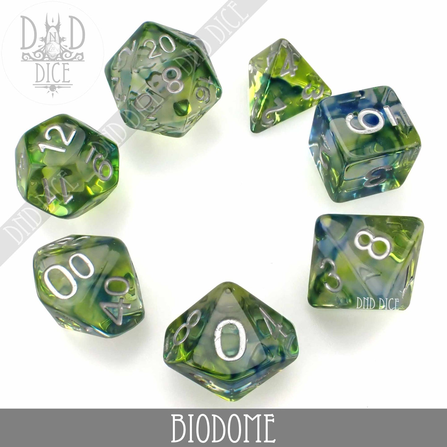 Biodome Dice Set