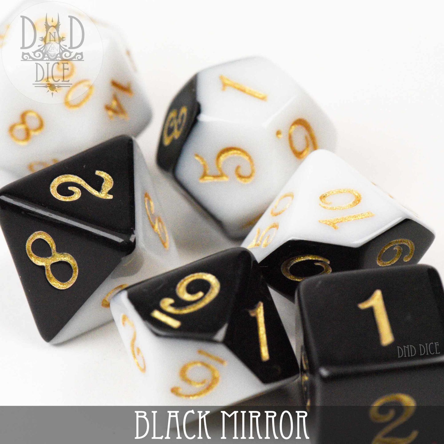 Black Mirror Dice Set