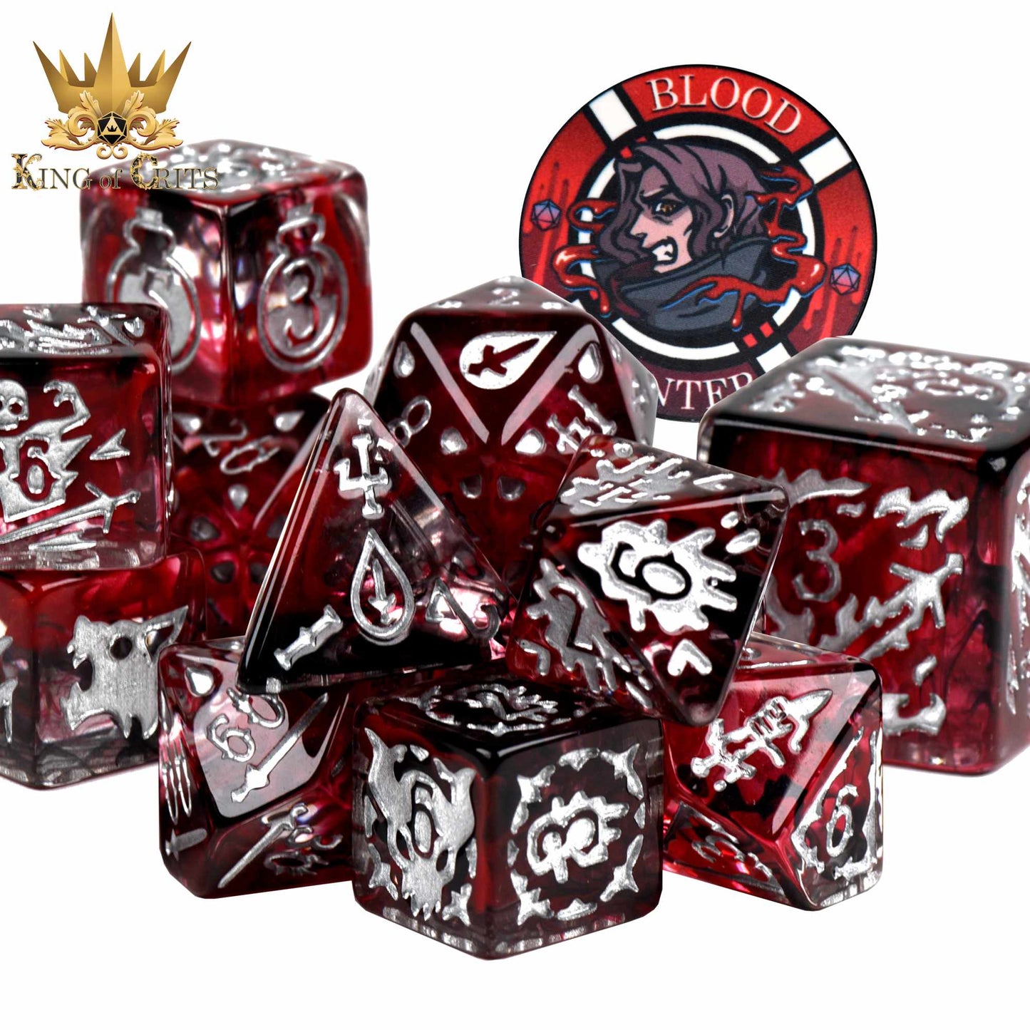 Blood Hunter 11 Dice Set