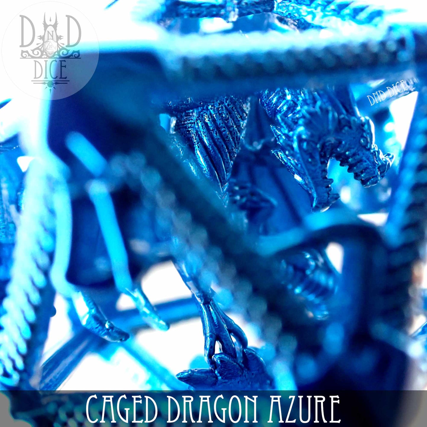 Caged Dragon D20 (6 Colors)