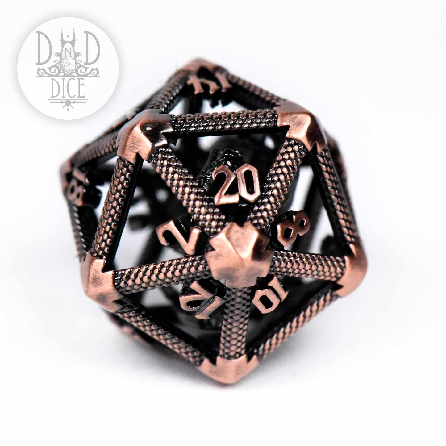 Caged Dragon D20 (6 Colors)