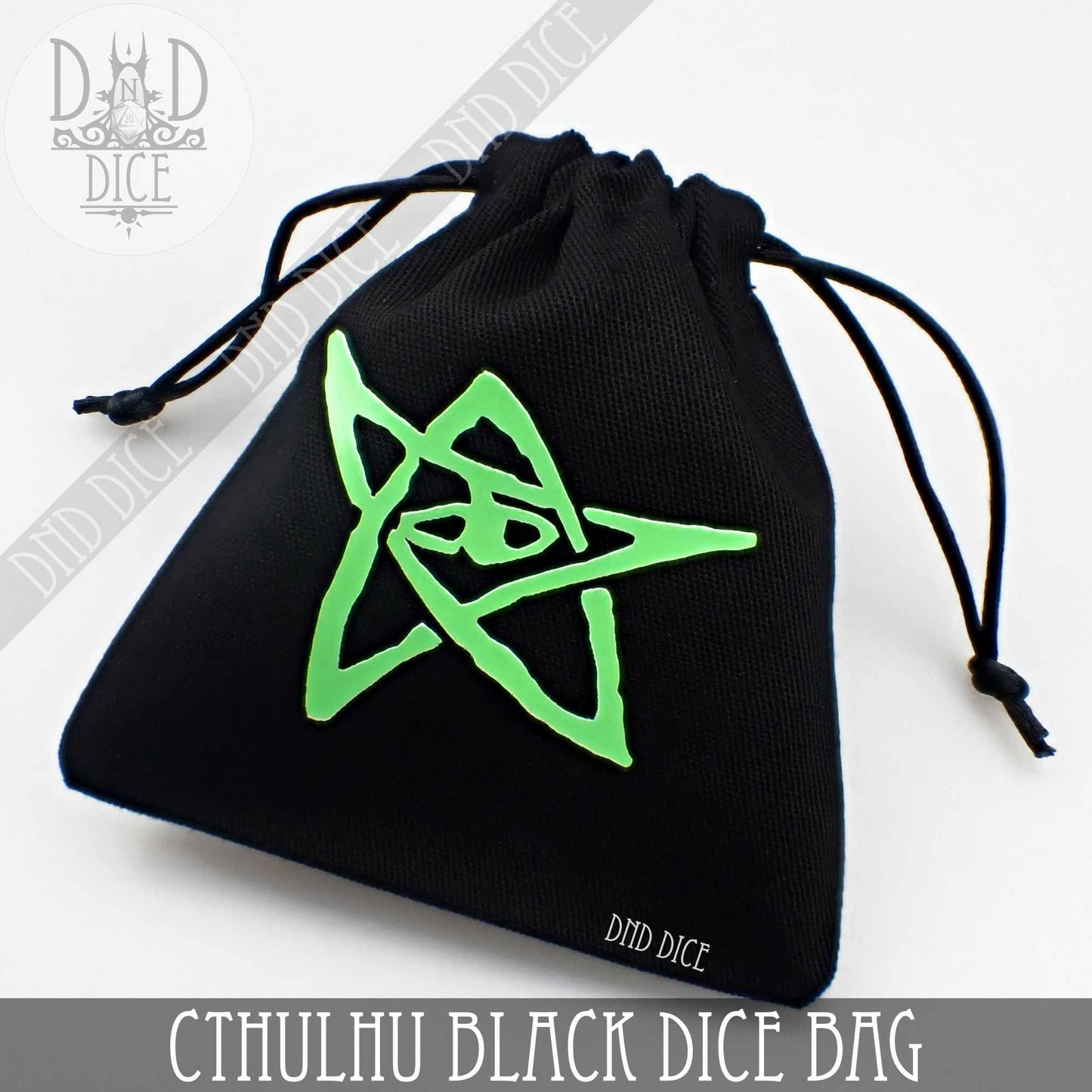 Sac à dés NOIR Appel de Cthulhu