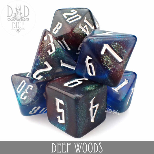 Deep Woods Dice Set