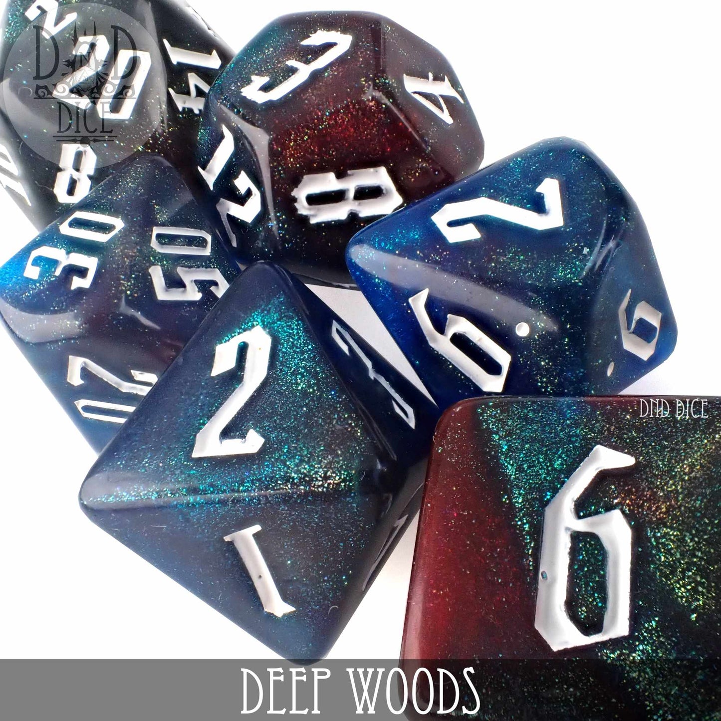 Deep Woods Dice Set