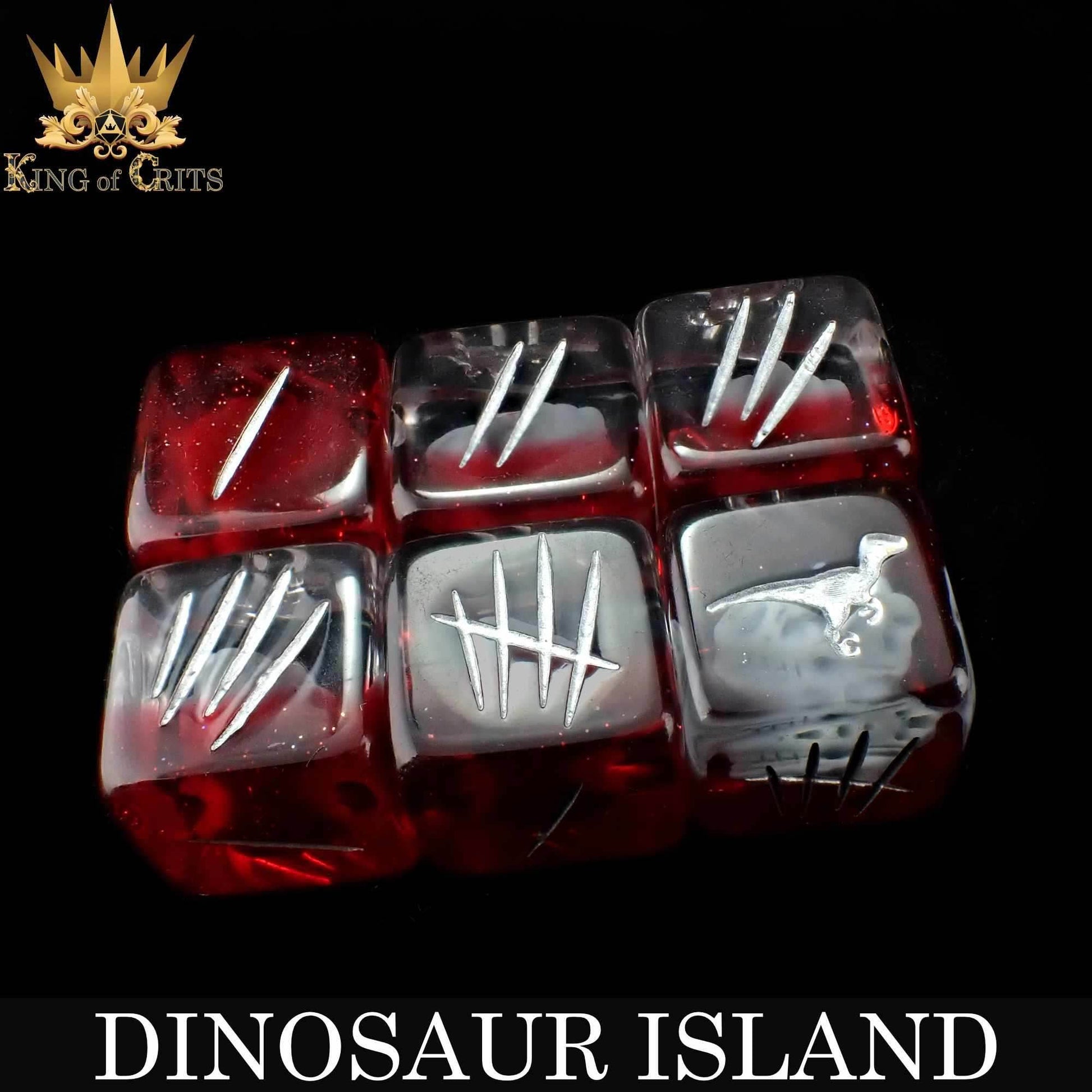Dinosaur Island 11 Dice Set - 