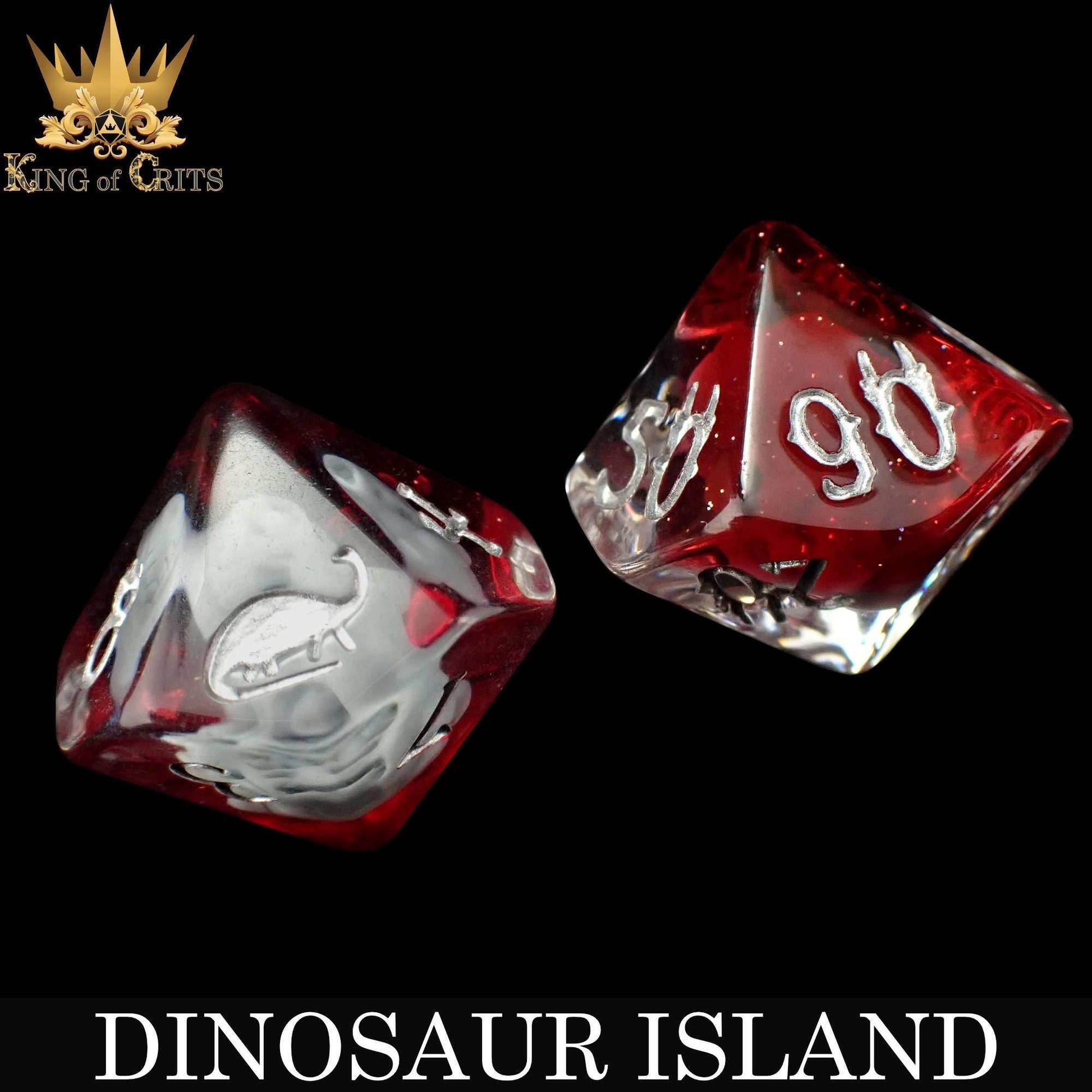 Dinosaur Island 11 Dice Set - 