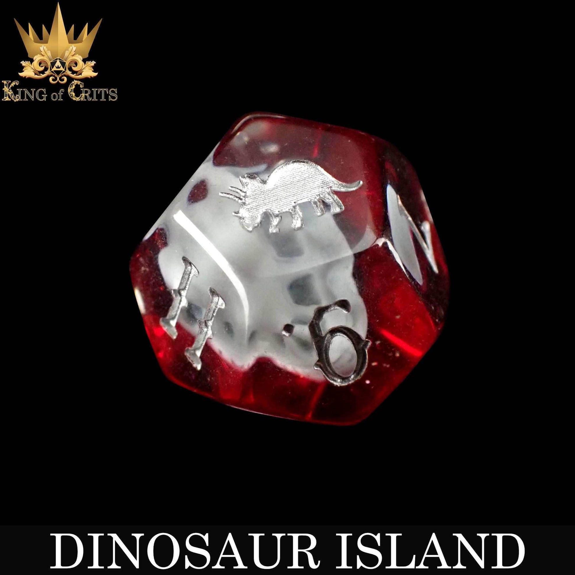 Dinosaur Island 11 Dice Set - 