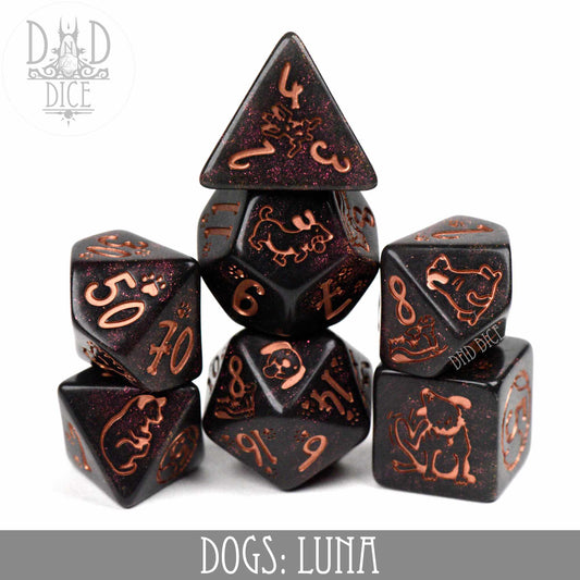 Dogs: Luna Dice Set