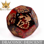 Draconic Descent 11 Dice Set