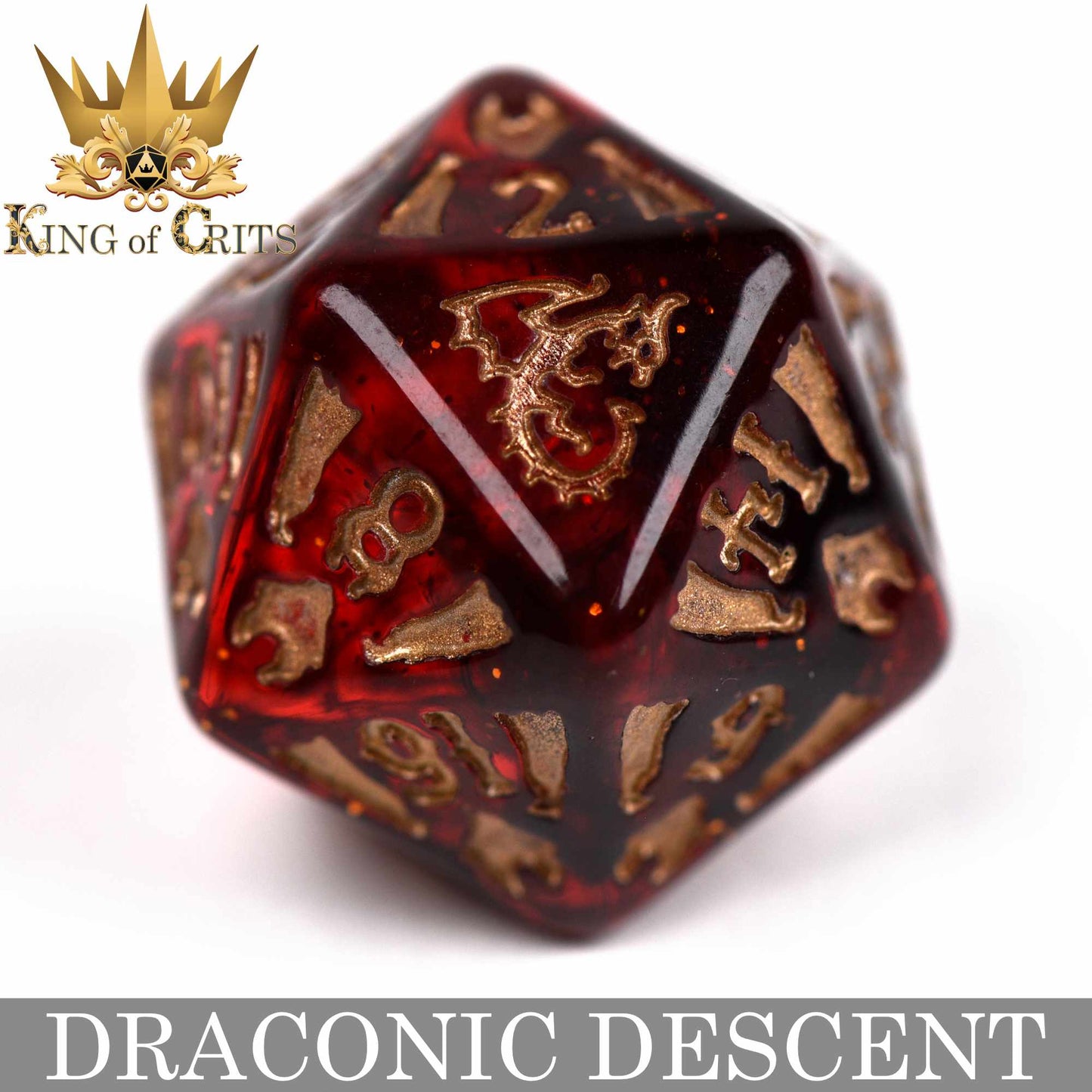 Draconic Descent 11 Dice Set