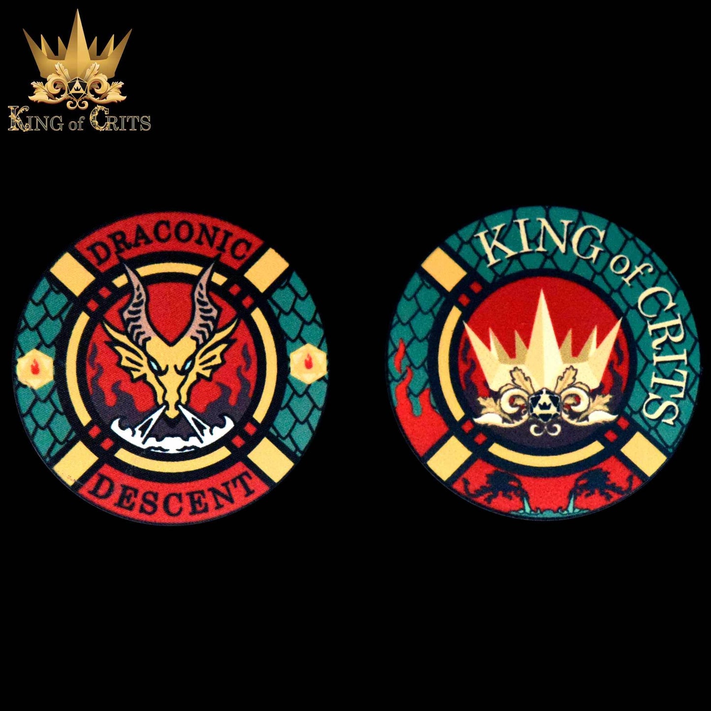 Draconic Descent 11 Dice Set - 