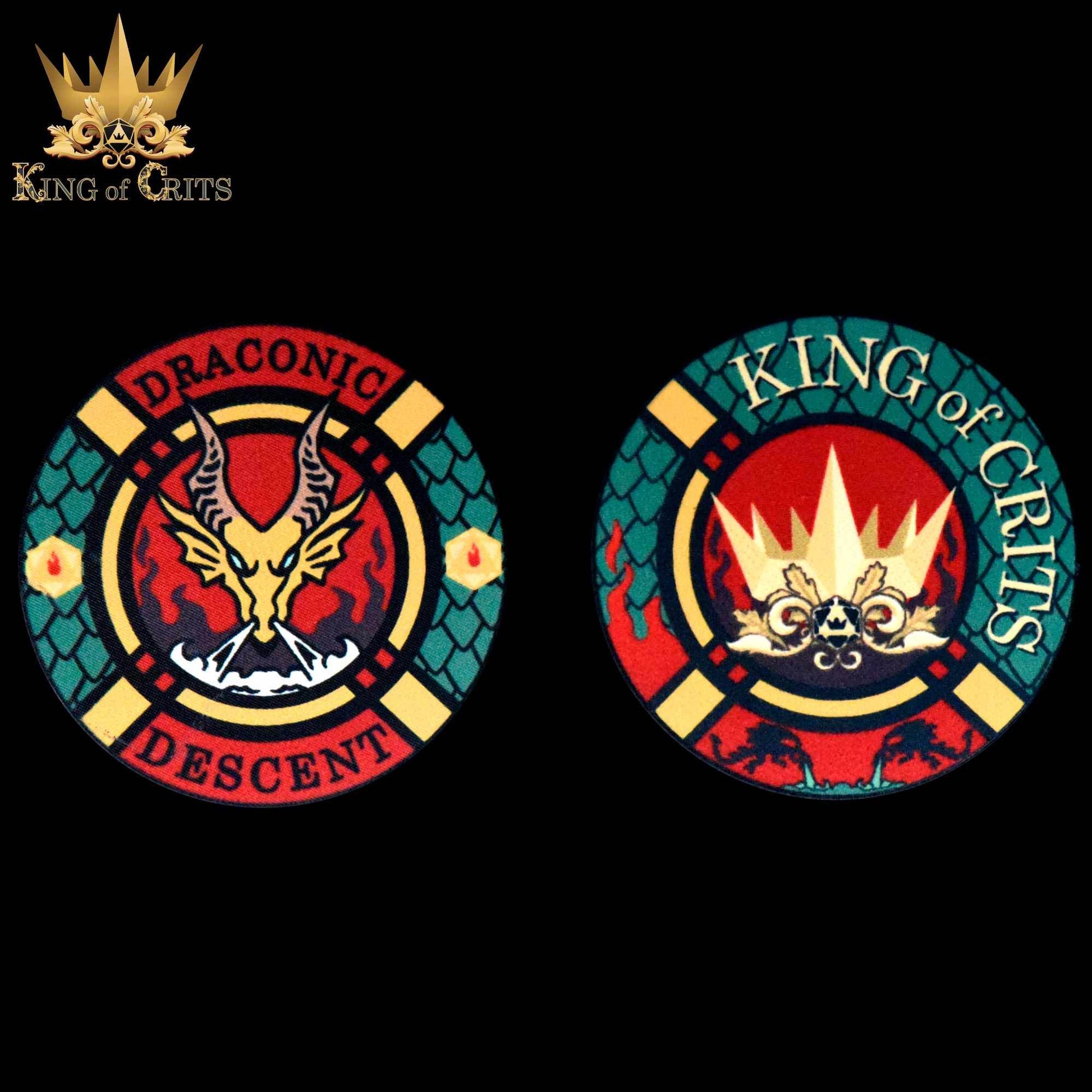 Draconic Descent 11 Dice Set - 