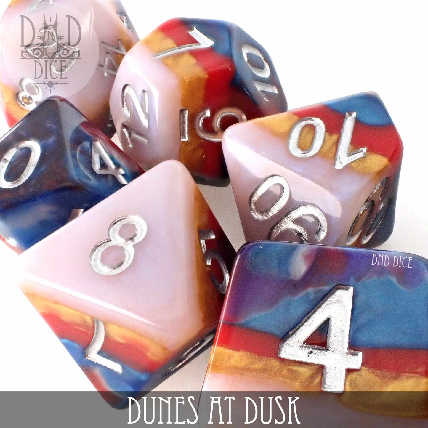 Dunes at Dusk Dice Set