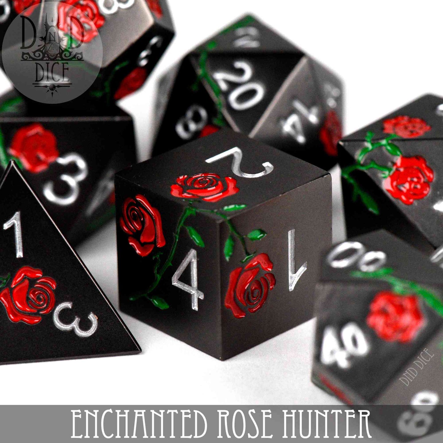 Enchanted Rose : Hunter - Jeu de dés en métal
