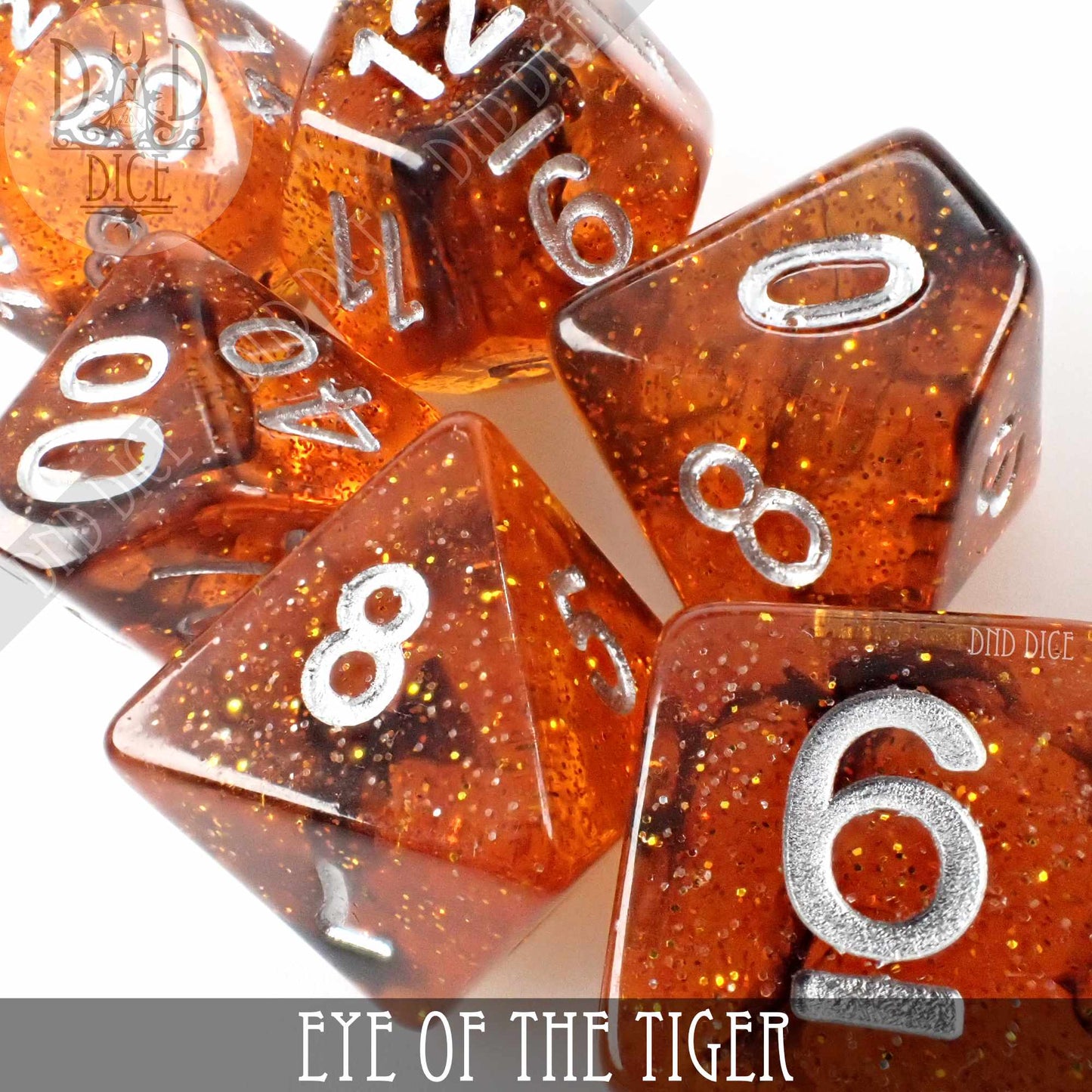 Eye of the Tiger Dice Set