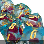 Fusion Core Liquid Core Dice Set