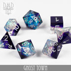 Ghost Town Handmade Dice Set