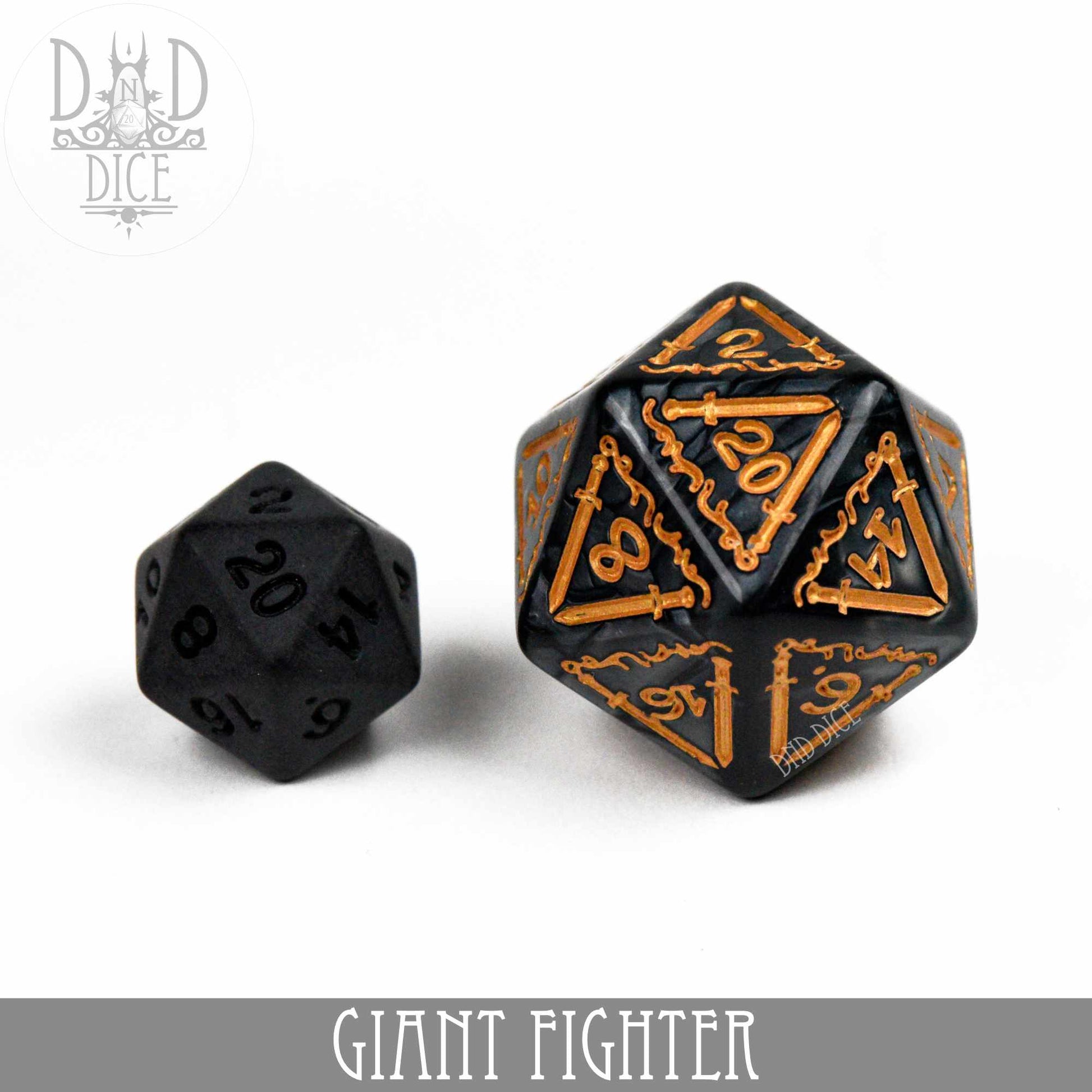 Giant Fighter Dice Set (Oversize)