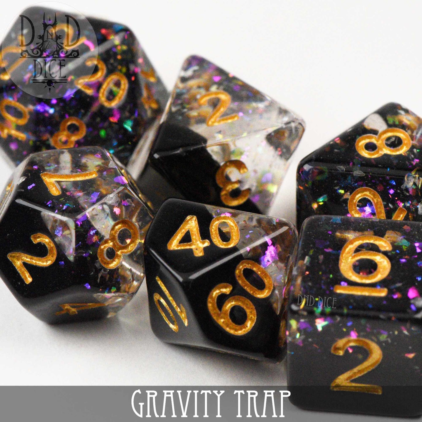 Gravity Trap Dice Set