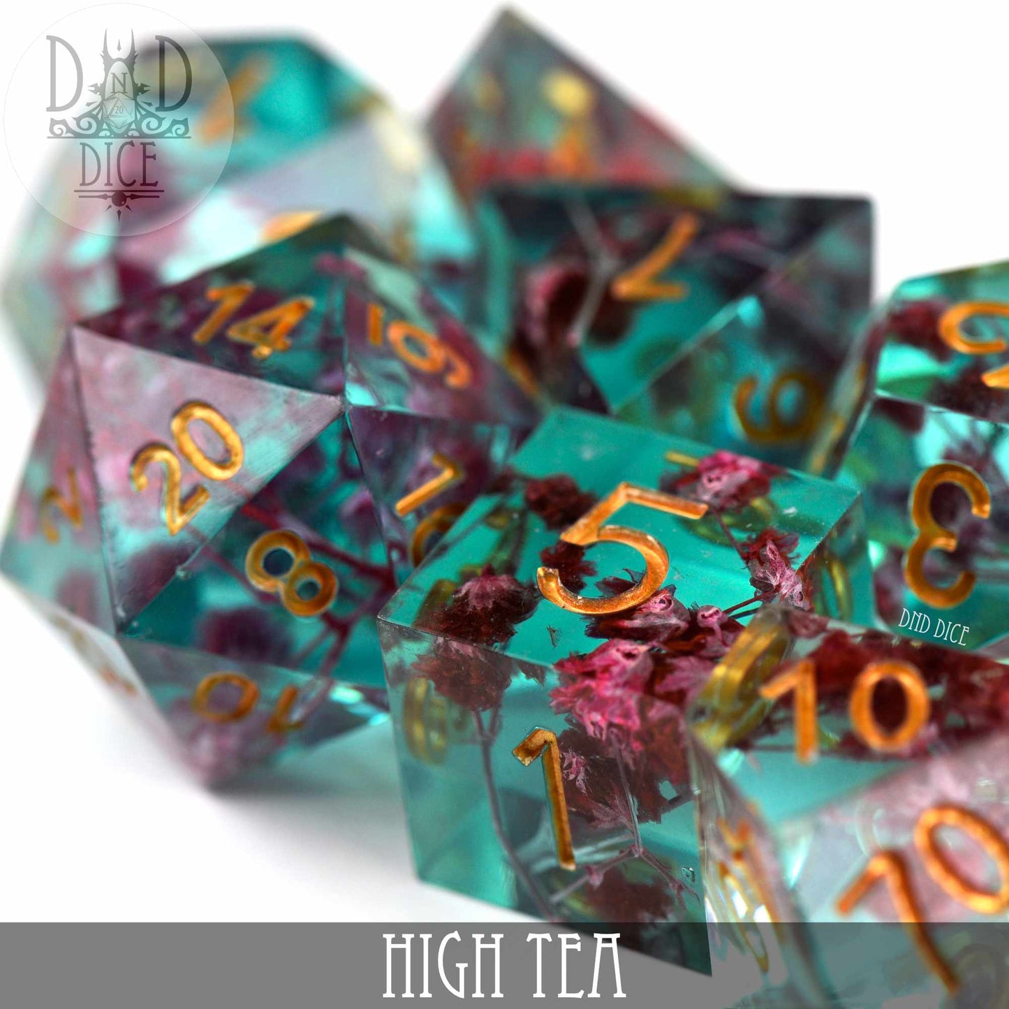 High Tea Handmade Dice Set