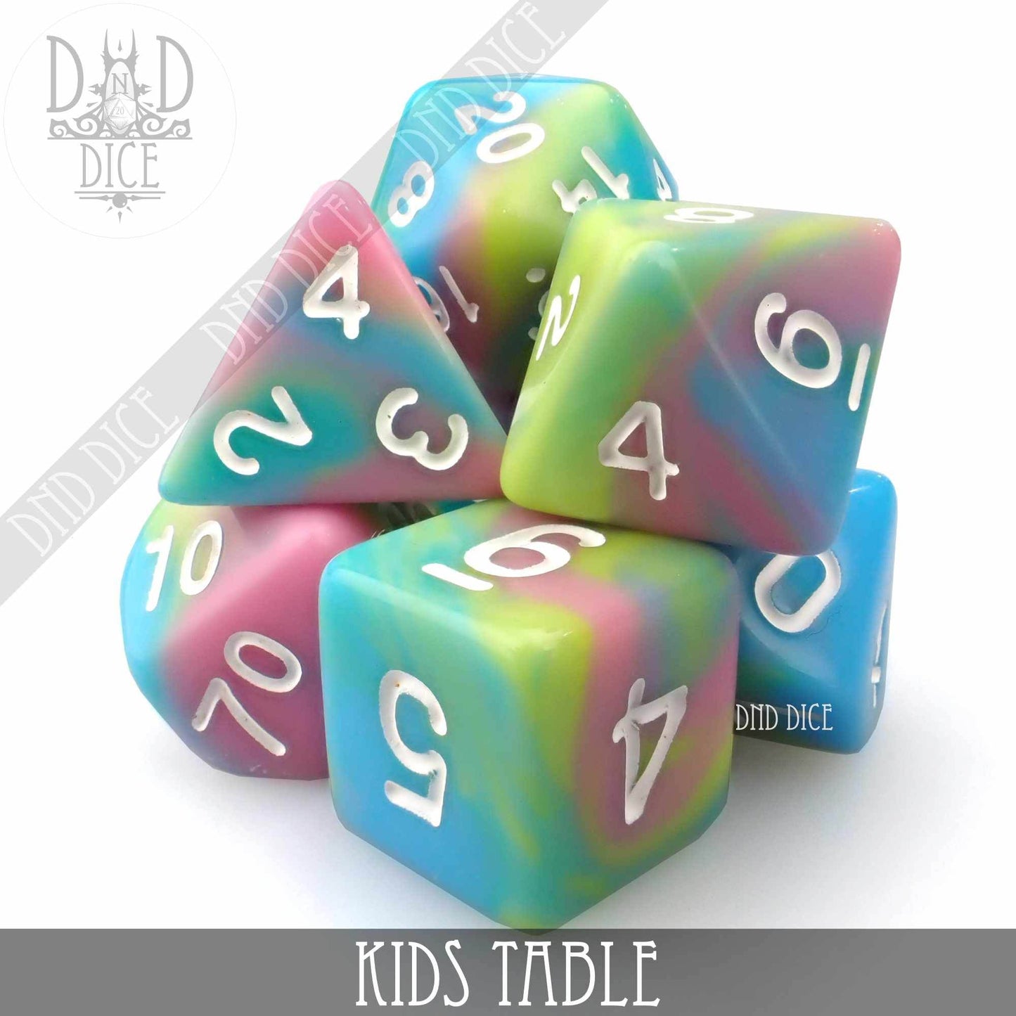 Kids Table Dice Set - 