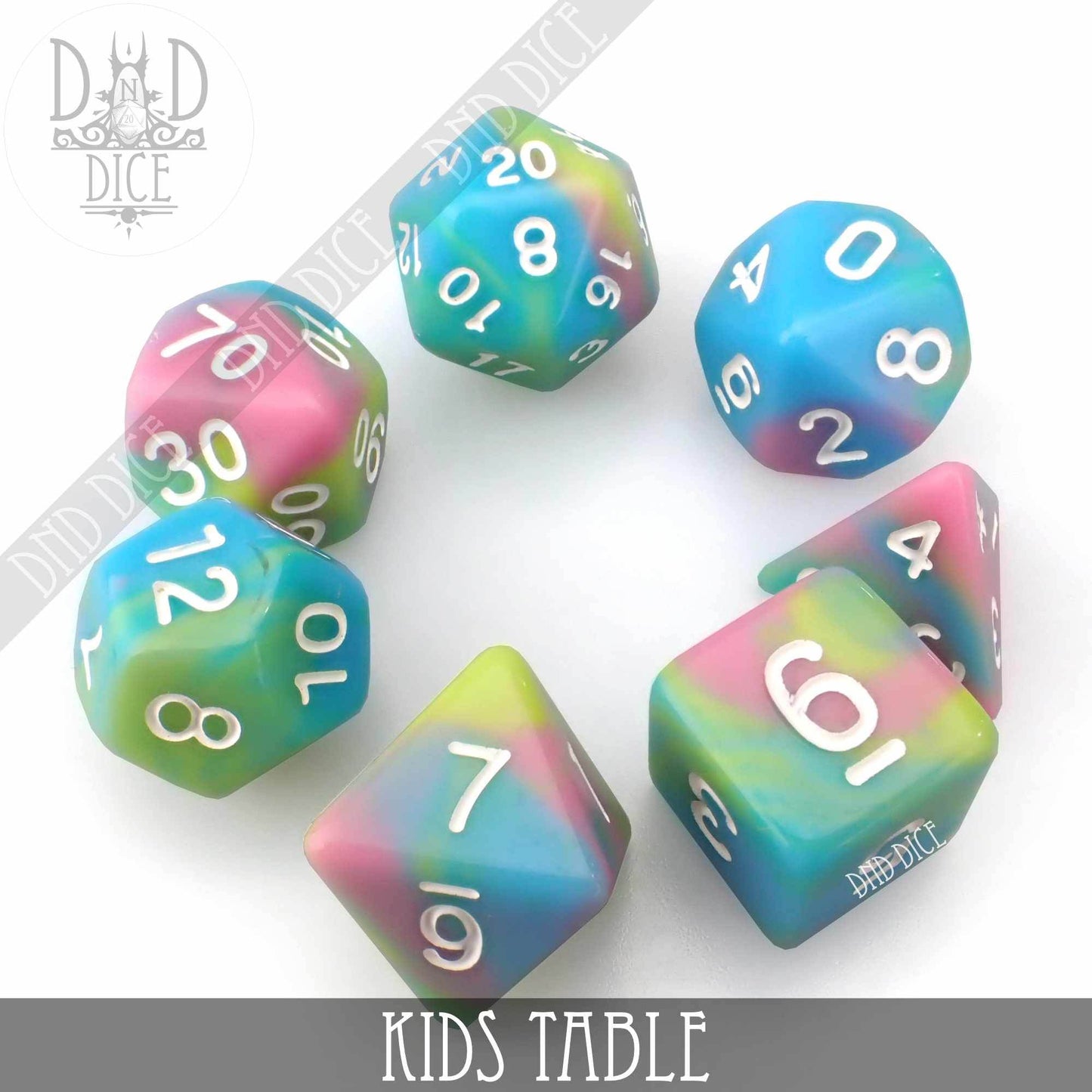 Kids Table Dice Set - 