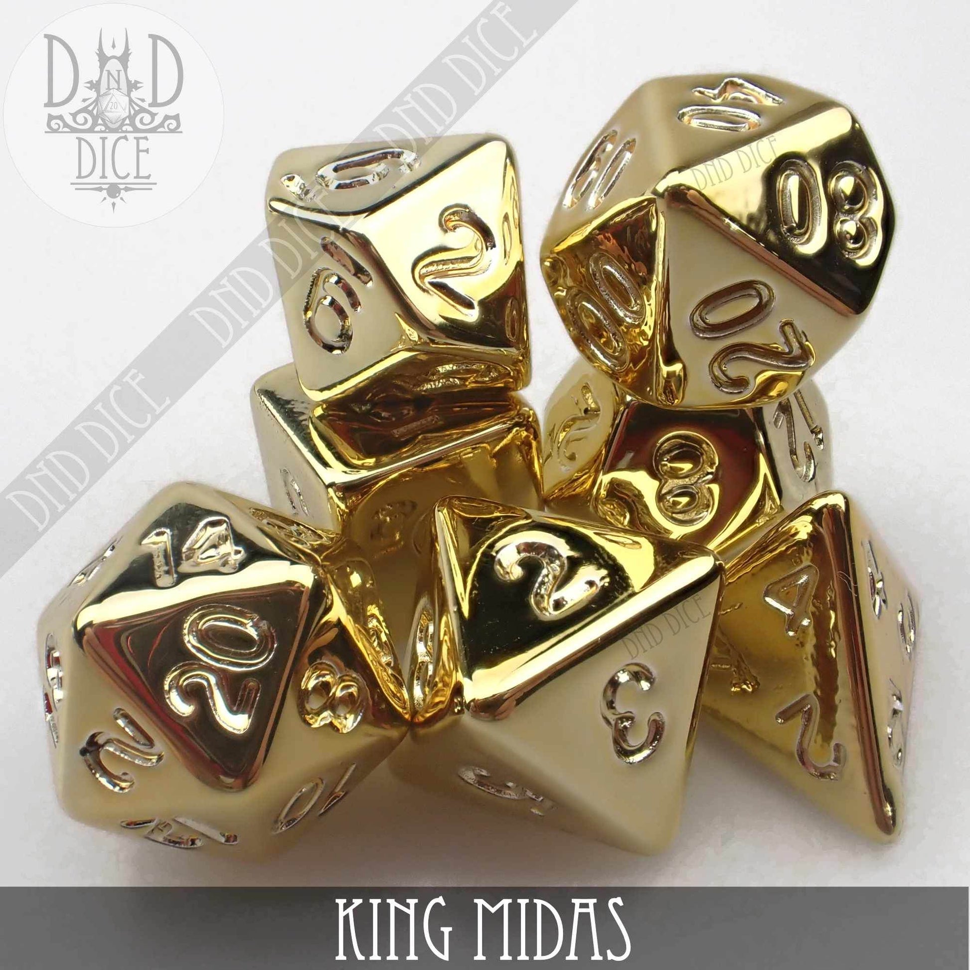 King Midas Dice Set - 