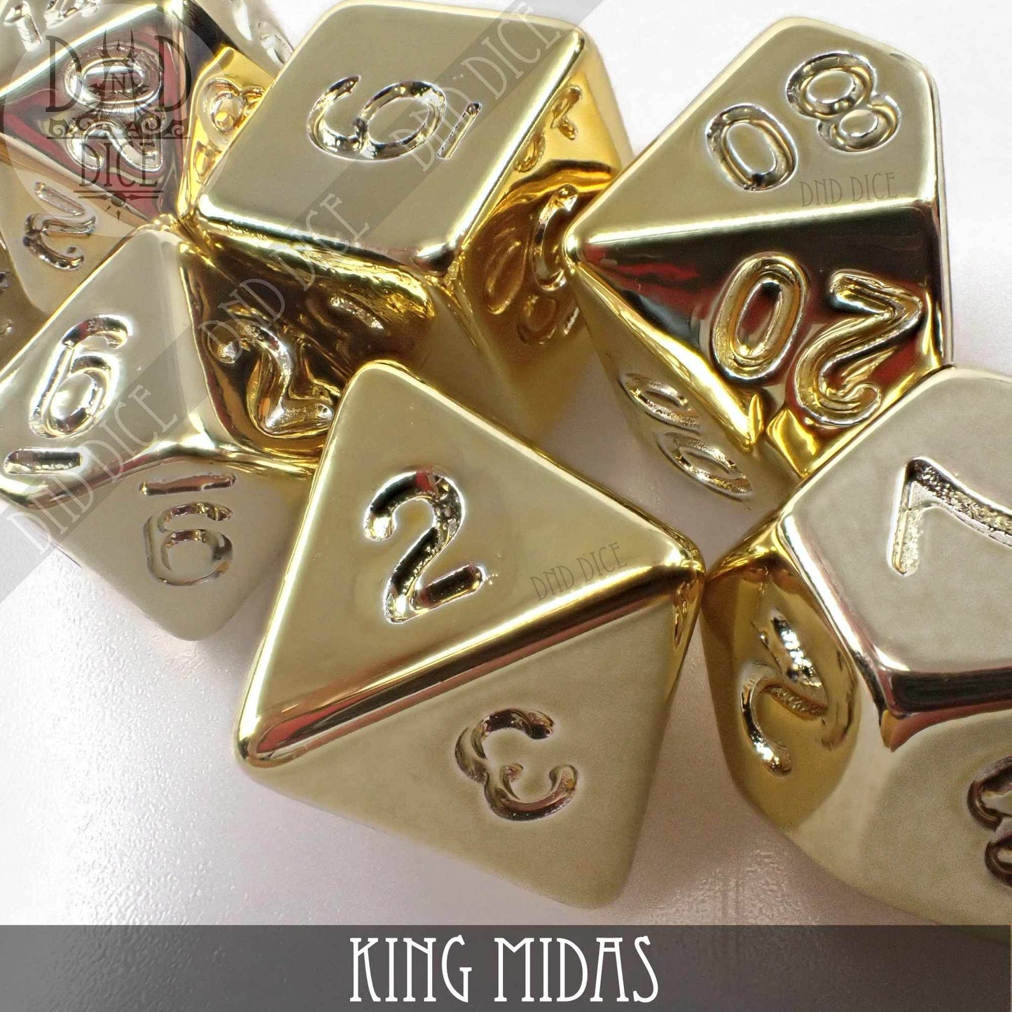 King Midas Dice Set - 