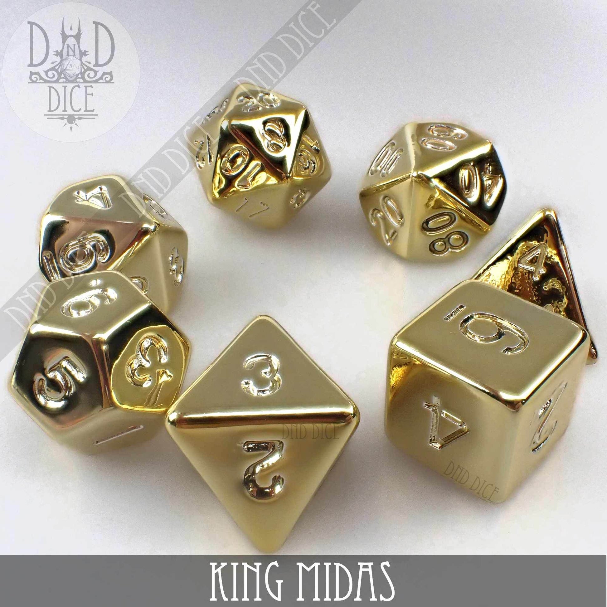 King Midas Dice Set - 
