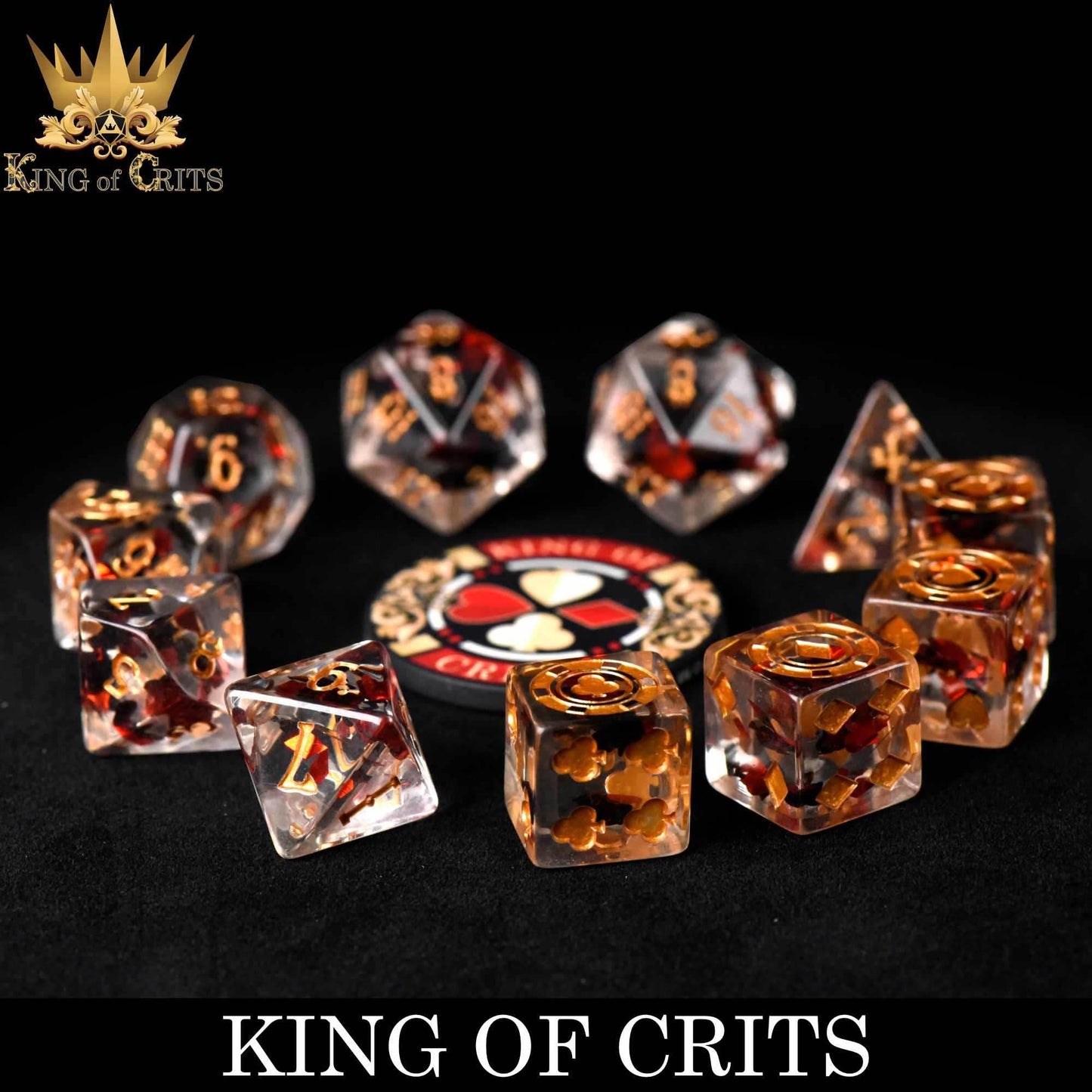 King of Crits 11 Dice Set - 