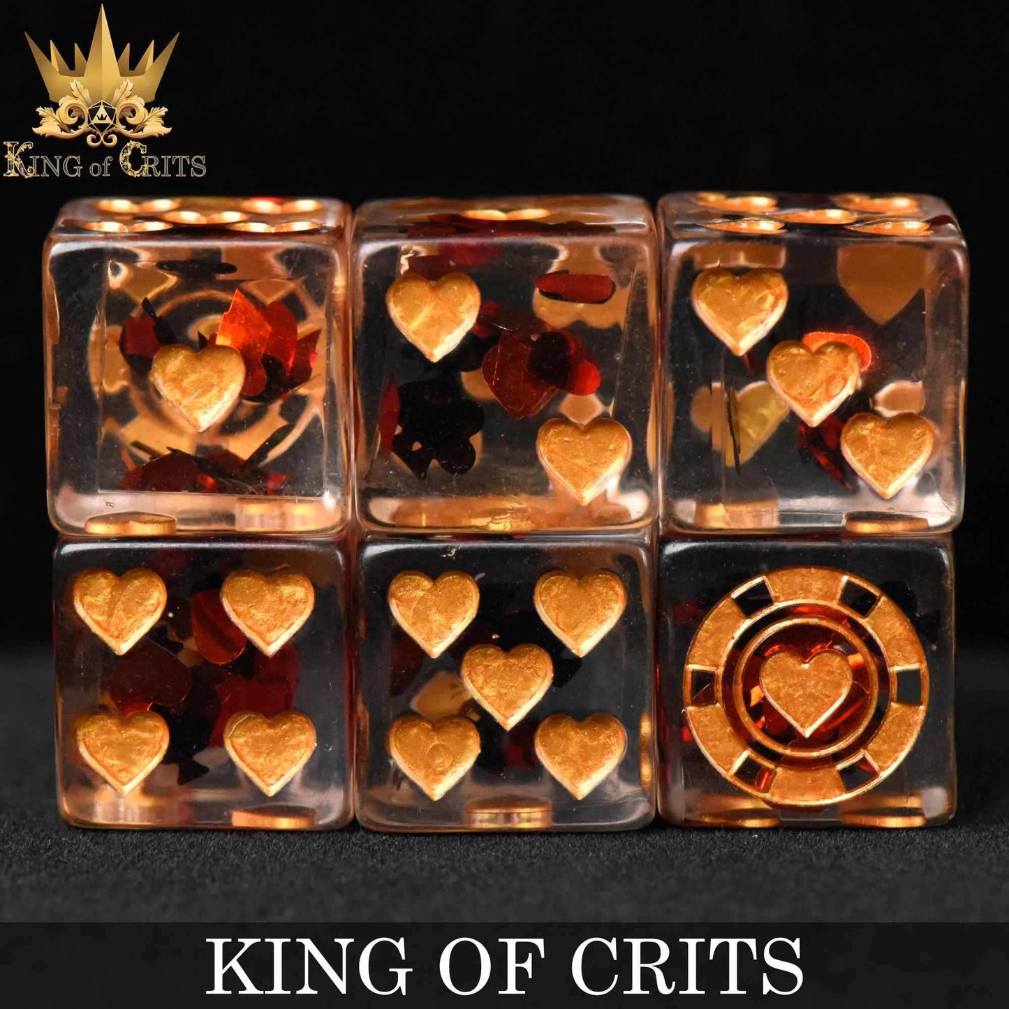 King of Crits 11 Dice Set - 