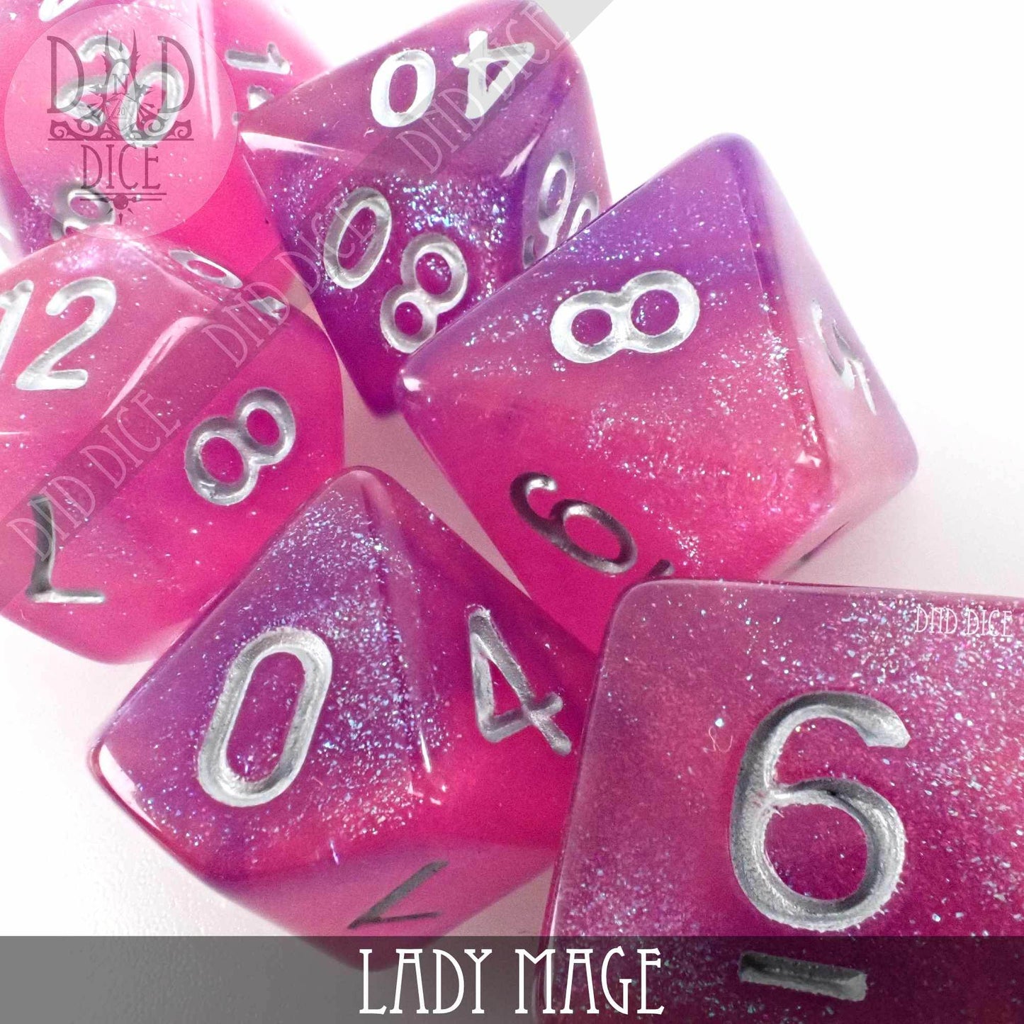 Lady Mage Dice Set - 