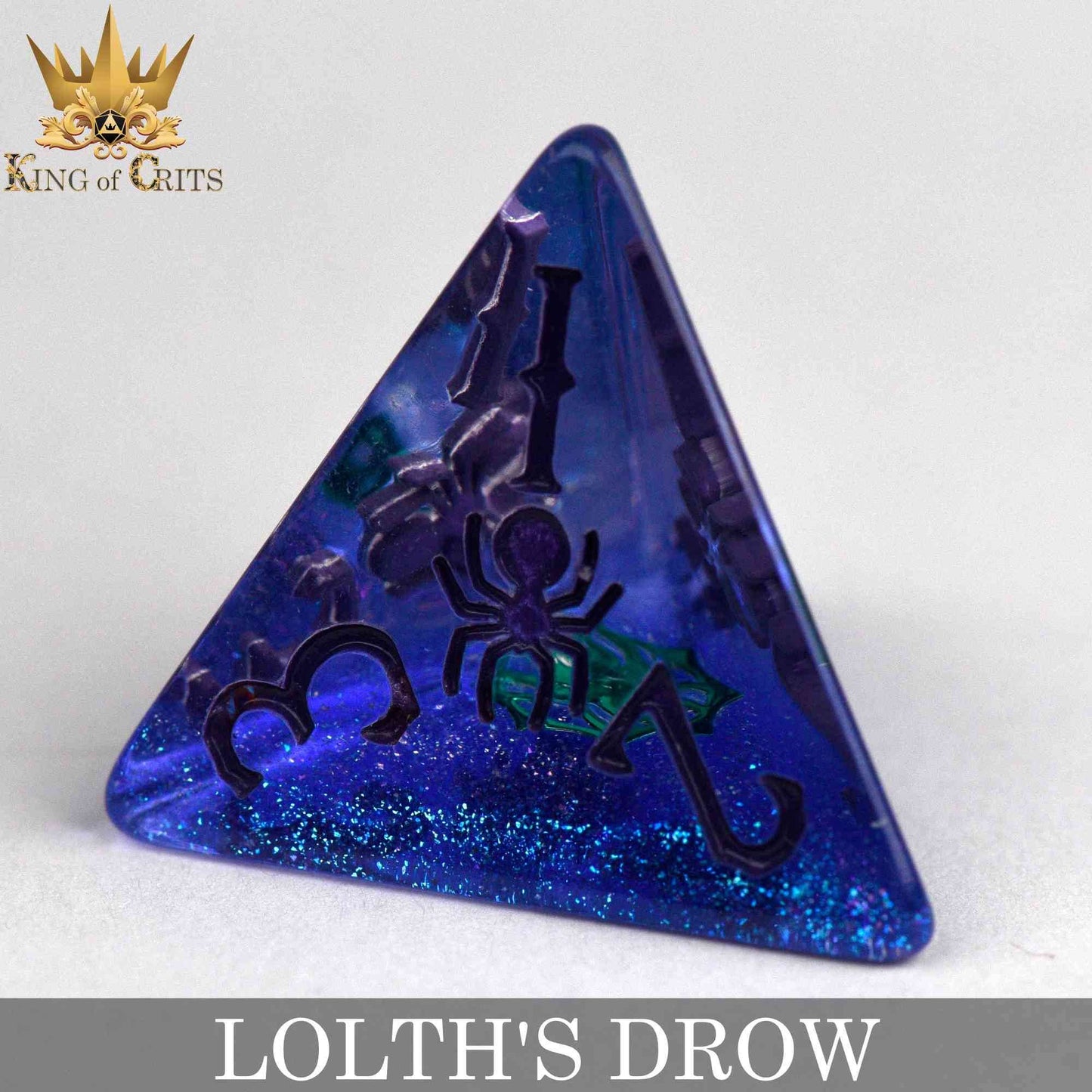 Lolth's Drow 11 Dice Set - 