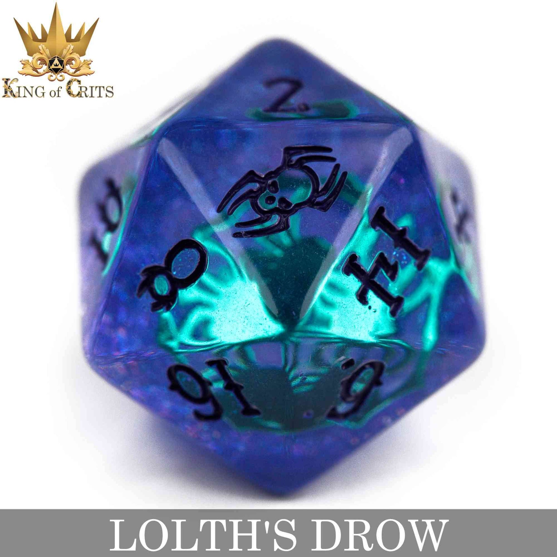 Lolth's Drow 11 Dice Set - 