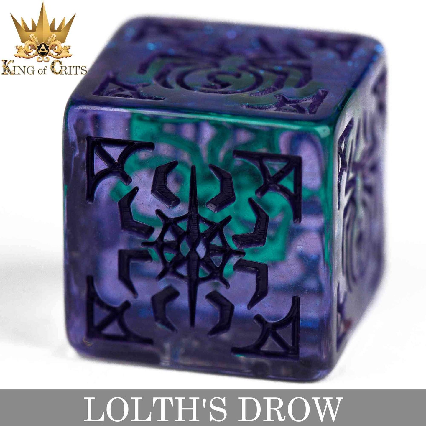 Lolth's Drow 11 Dice Set - 