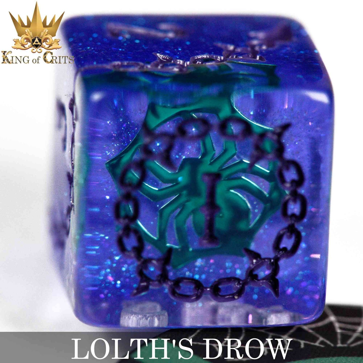 Lolth's Drow 11 Dice Set - 