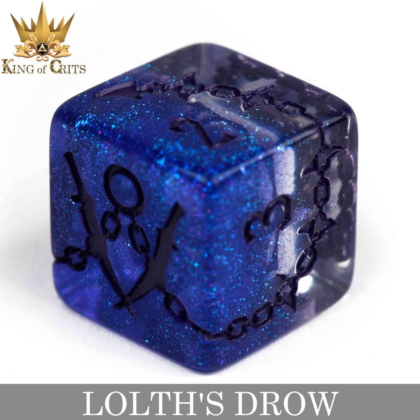 Lolth's Drow 11 Dice Set - 