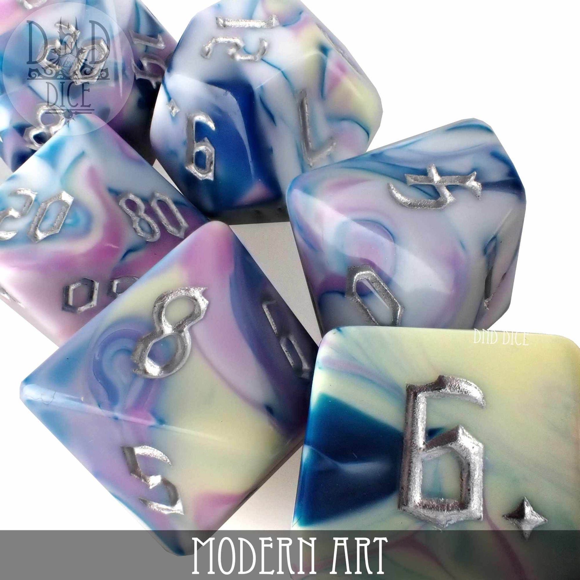 Modern Art Dice Set - 