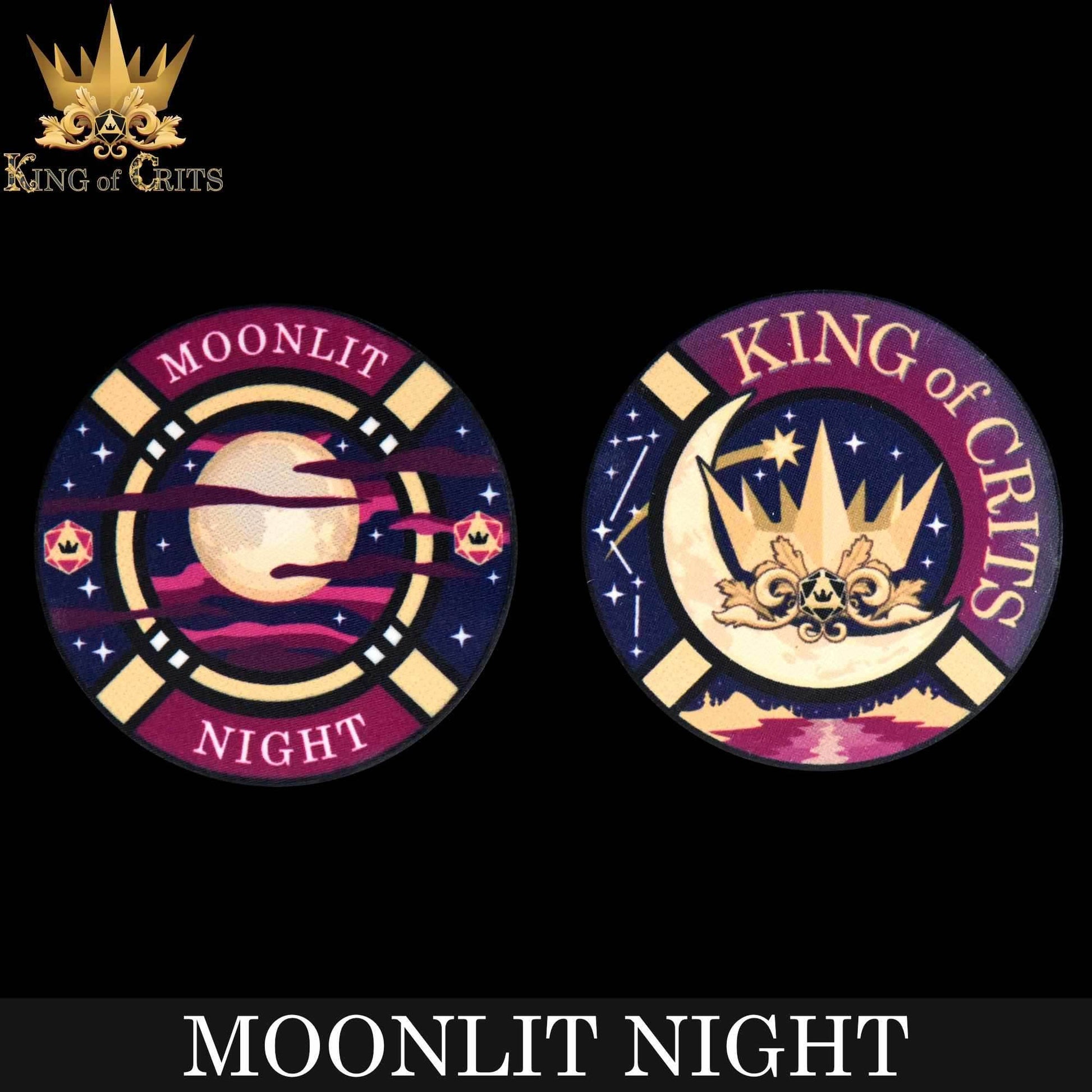Moonlit Night 12 Dice Set - 