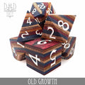 Old Growth Wood Dice Set (Gift Box)