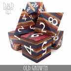 Old Growth Wood Dice Set (Gift Box)