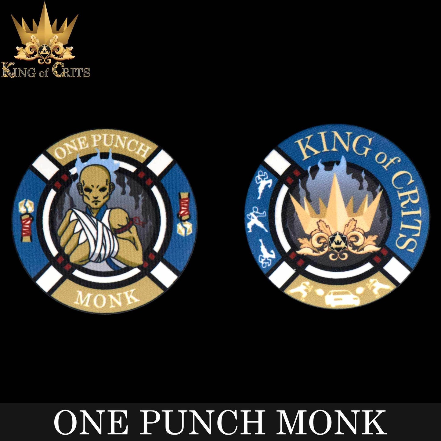 One Punch Monk 11 Dice Set - 