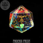 Phoenix Prism Glass Dice Set (Gift Box)