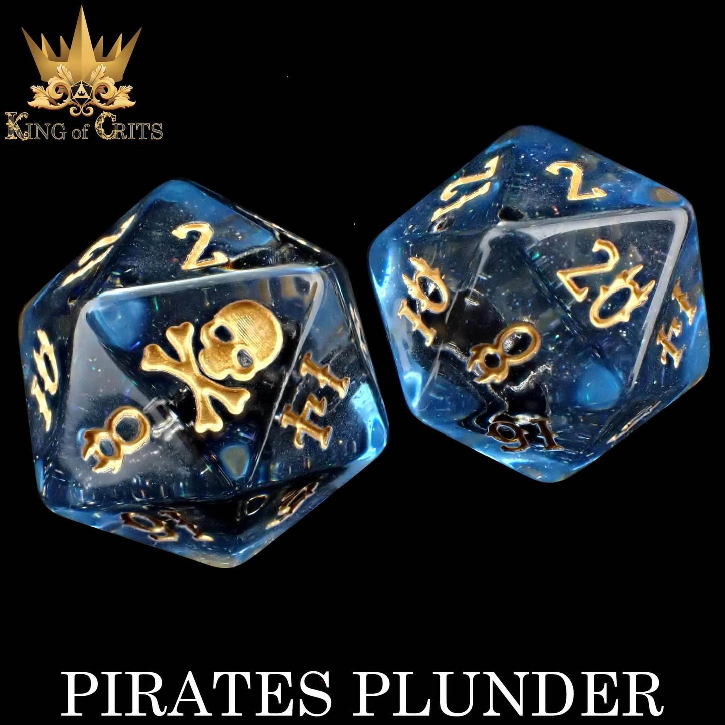 Pirates Plunder 11 Dice Set - 