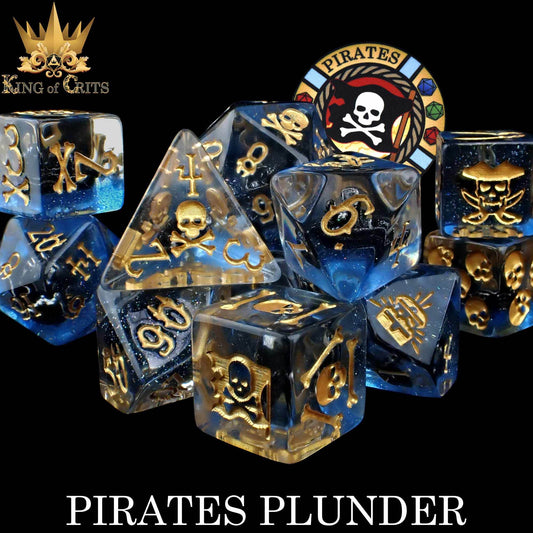 Pirates Plunder 11 Dice Set - 